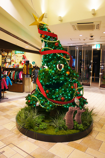 商業施設 クリスマス装飾